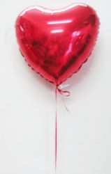 Floating Foil Balloon - Red Heart (L)